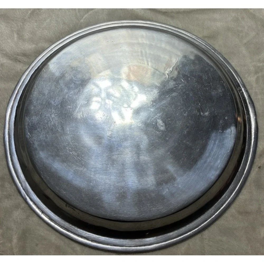 Vintage‎ Indonesian Plate Brotoseno Wayang Etched Triple Silver Plate TS 13